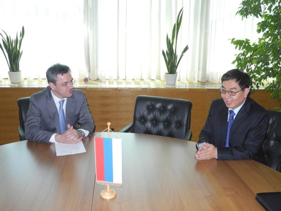 The Deputy Speaker of the House of Peoples, Ognjen Tadić, spoke to the newly appointed Ambassador of China to BiH